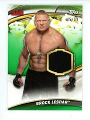 Brock Lesnar [Green] Wrestling Cards 2019 Topps WWE Money in the Bank Prices