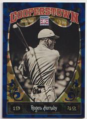 Rogers Hornsby [Blue Crystal] #6 Baseball Cards 2013 Panini Cooperstown Prices