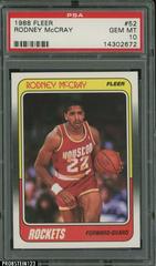 Rodney McCray Basketball Cards 1988 Fleer Prices