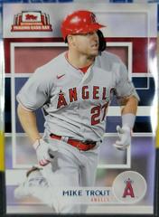 Mike Trout #NTCD-1 Baseball Cards 2022 Topps International Trading Card Day Prices
