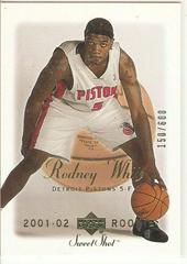 Rodney White Basketball Cards 2001 Upper Deck Sweet Shot Prices