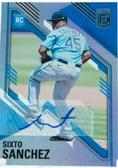 Sixto Sanchez [Autographs] Baseball Cards 2021 Panini Chronicles Elite Prices