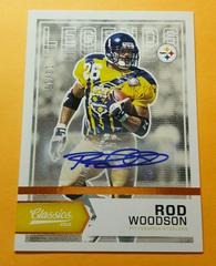 Rod Woodson [Autograph Bronze] Football Cards 2016 Panini Classics Prices