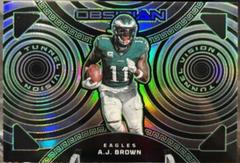 A.J. Brown [Green Electric Etch] #22 Football Cards 2023 Panini Obsidian Tunnel Vision Prices