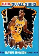 Earvin Johnson Basketball Cards 1990 Fleer All Stars Prices