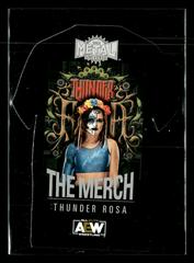 Thunder Rosa Wrestling Cards 2022 SkyBox Metal Universe AEW The Merch Prices