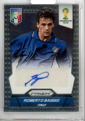 Roberto Baggio #SRB Soccer Cards 2014 Panini Prizm World Cup Signatures Prices