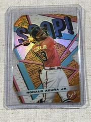 Ronald Acuna Jr. [Orange] #OS-2 Baseball Cards 2023 Topps Pristine Oh Snap Prices