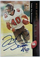 Mike Alstott #A2 Football Cards 1998 Topps Certified Autograph Prices