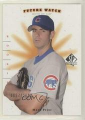 Mark Prior #211 Baseball Cards 2001 SP Authentic Prices
