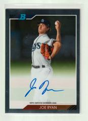 Joe Ryan #JRY Baseball Cards 2020 Bowman Heritage Chrome Autographs Prices