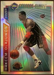Hakeem Olajuwon [Super Team Conference Winner] Basketball Cards 1996 Topps Mystery Finest Prices