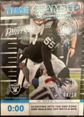 Chandler Jones [Platinum] #TS-1 Football Cards 2023 Panini Prestige Time Stamped Prices