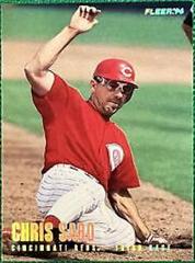 Chris Sabo [Tiffany] Baseball Cards 1996 Fleer Update Prices