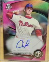 Andrew Painter [Pink Autograph] #TOP-34 Baseball Cards 2022 Bowman Platinum Top Prospects Prices
