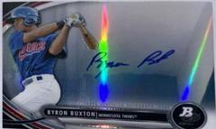 Byron Buxton Baseball Cards 2013 Bowman Platinum Autograph Prospects Prices