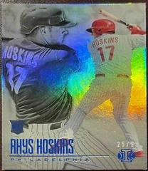 Rhys Hoskins [Trophy Collection Blue] Baseball Cards 2018 Panini Chronicles Illusions Prices