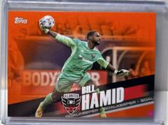 Bill Hamid [Orange] #84 Soccer Cards 2022 Topps Chrome MLS Prices