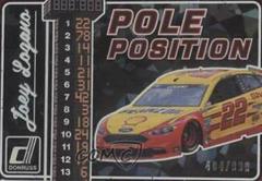 Joey Logano [Cracked Ice] #PP3 Racing Cards 2017 Panini Donruss Nascar Pole Position Prices