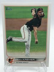 Dean Kremer #340 Baseball Cards 2022 Topps Prices