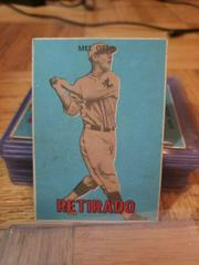 Mel Ott Baseball Cards 1967 Venezuela Topps Prices