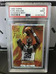 Karl Malone Basketball Cards 1996 Topps Season's Best Prices