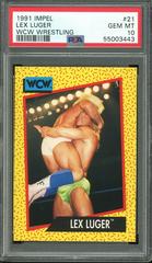 Lex Luger Wrestling Cards 1991 Impel WCW Prices