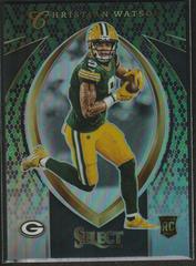 Christian Watson [Green Black Snakeskin] #SCR-15 Football Cards 2022 Panini Select Certified Rookies Prices