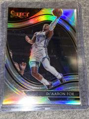 De'Aaron Fox [Silver Prizm] Basketball Cards 2020 Panini Select Prices