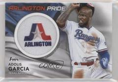 Adolis Garcia #CFP-AG Baseball Cards 2022 Topps City Flag Patch Relics Prices