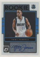 Yogi Ferrell #37 Basketball Cards 2016 Panini Donruss Optic Rookie Signatures Prices