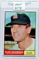 Alex Grammas #64 Baseball Cards 1961 Topps Prices