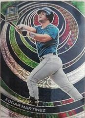 Edgar Martinez [Green Pulsar] #12 Baseball Cards 2023 Panini Chronicles Spectra Prices
