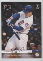 Anthony Rizzo #185 Baseball Cards 2019 Topps Now Prices
