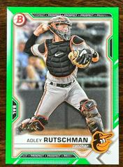 Adley Rutschman [Green] #BD-31 Baseball Cards 2021 Bowman Draft Prices