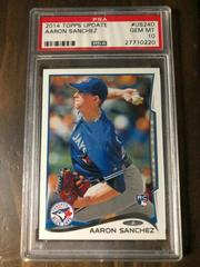 Aaron Sanchez #US240 Baseball Cards 2014 Topps Update Prices