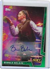 Bianca Belair [Green Autograph] Wrestling Cards 2018 Topps WWE Women's Division Prices