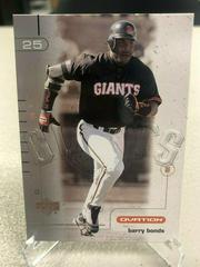 Barry Bonds [Silver] #45 Baseball Cards 2002 Upper Deck Ovation Prices