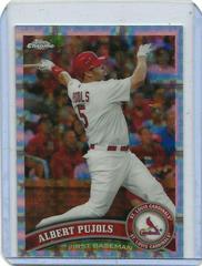 Albert Pujols [Xfractor] #150 Baseball Cards 2011 Topps Chrome Prices