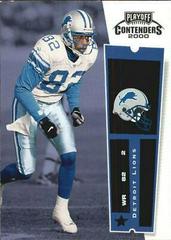 Germane Crowell #34 Football Cards 2000 Playoff Contenders Prices