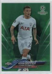 Kieran Trippier [Green Refractor] #20 Soccer Cards 2017 Topps Chrome UEFA Champions League Prices
