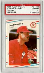 Tom Brunansky Baseball Cards 1988 Fleer Update Glossy Prices