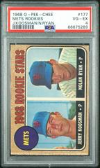 Mets Rookies [Koosman, Ryan] Baseball Cards 1968 O Pee Chee Prices