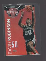 David Robinson Mirror Platinum Red Die Cut #138 Basketball Cards 2014 Panini Totally Certified Prices