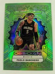 Paolo Banchero [Green Flood] #1 Basketball Cards 2022 Panini Obsidian Supernova Prices