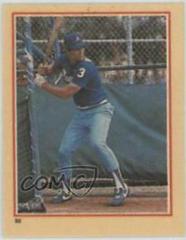 Dale Murphy #50 Baseball Cards 1984 Fleer Stickers Prices