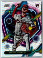 Ryne Nelson [Refractor] #3 Baseball Cards 2023 Topps Cosmic Chrome Prices