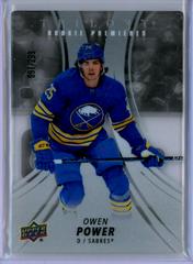 Owen Power #RP-OP Hockey Cards 2022 Upper Deck Trilogy Rookie Premier Prices