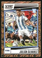 Julian Alvarez [Bronze Swirl] #13 Soccer Cards 2022 Panini Score FIFA Prices