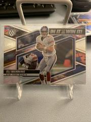 Eli Manning [ Silver] #SB-1 Football Cards 2022 Panini Mosaic In It to Win It Prices